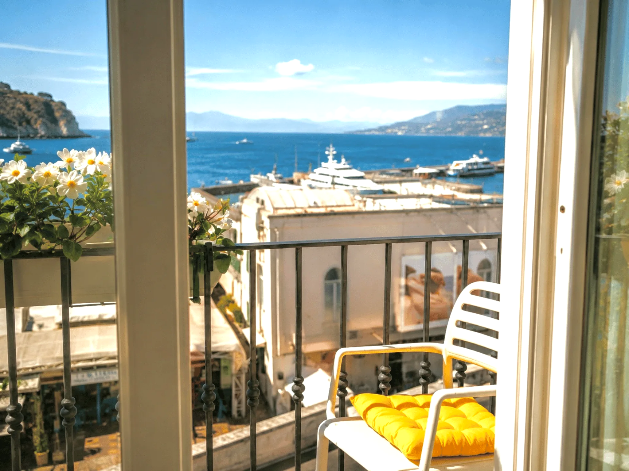 Junior Suite vista mare con due balconi privati