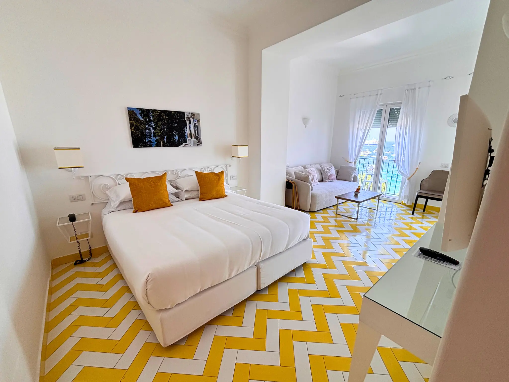 Junior Suite vista mare con due balconi privati
