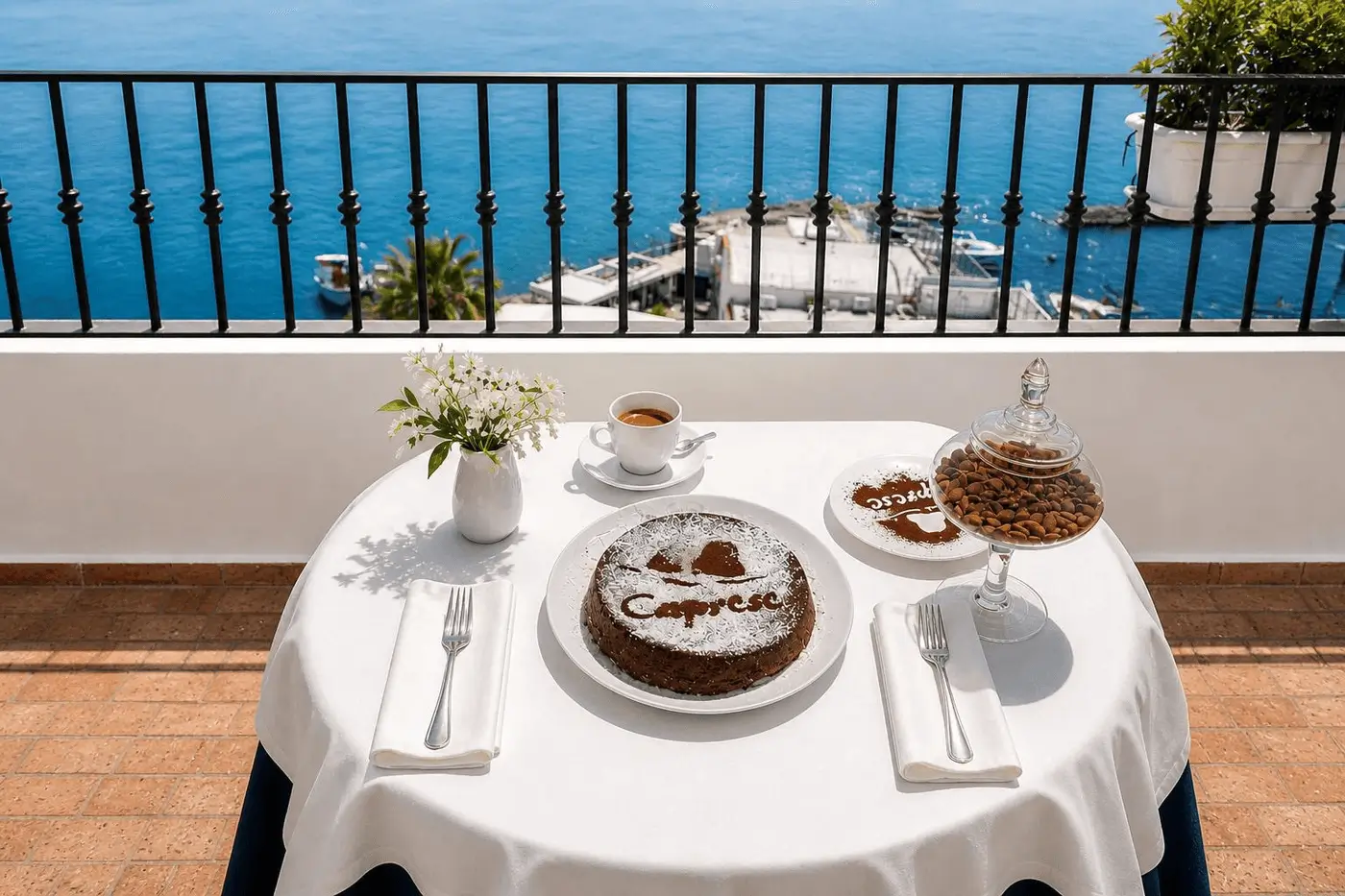 Colazione in terrazza