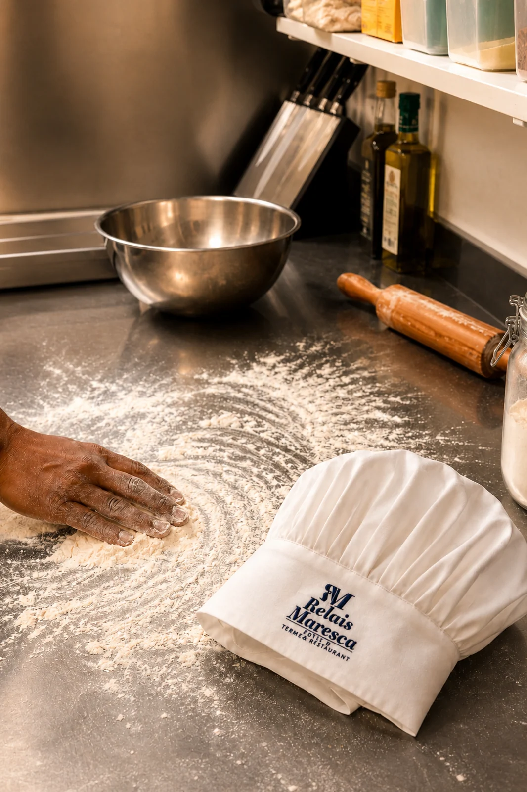 Cucina Relais Maresca — preparazione