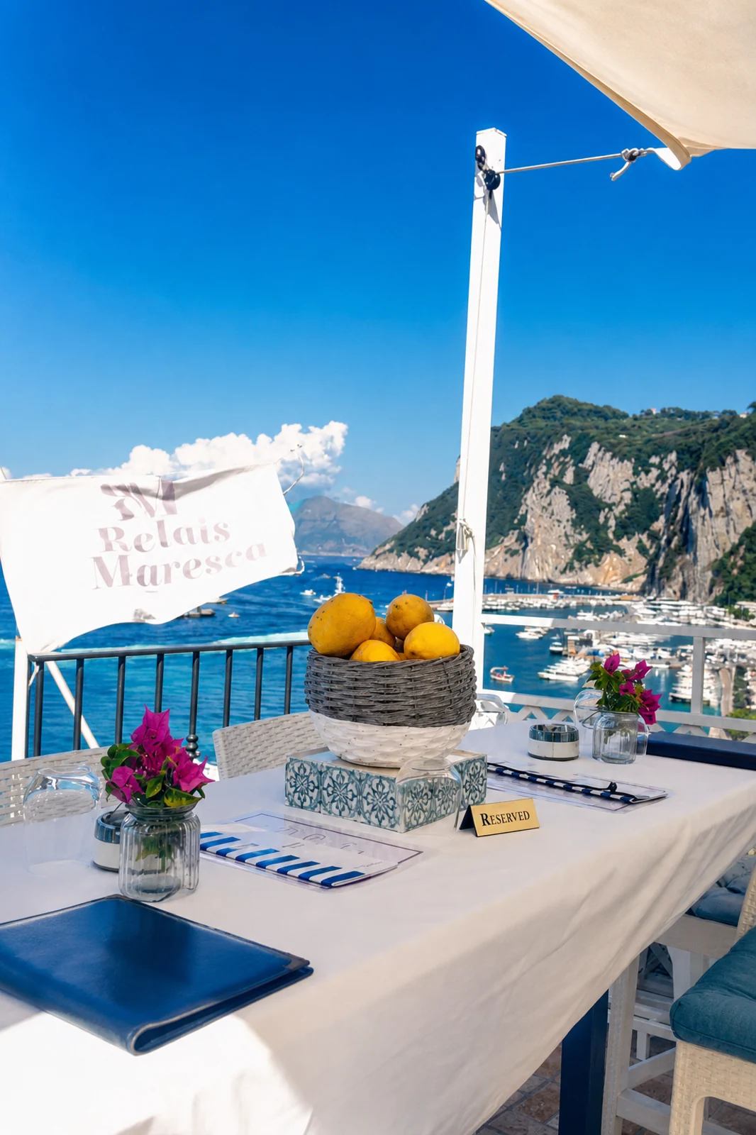 Terrazza Maresca — limoni e panorama