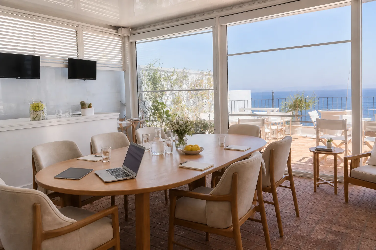 Spazio business e postazioni lavoro — Relais Maresca Capri
