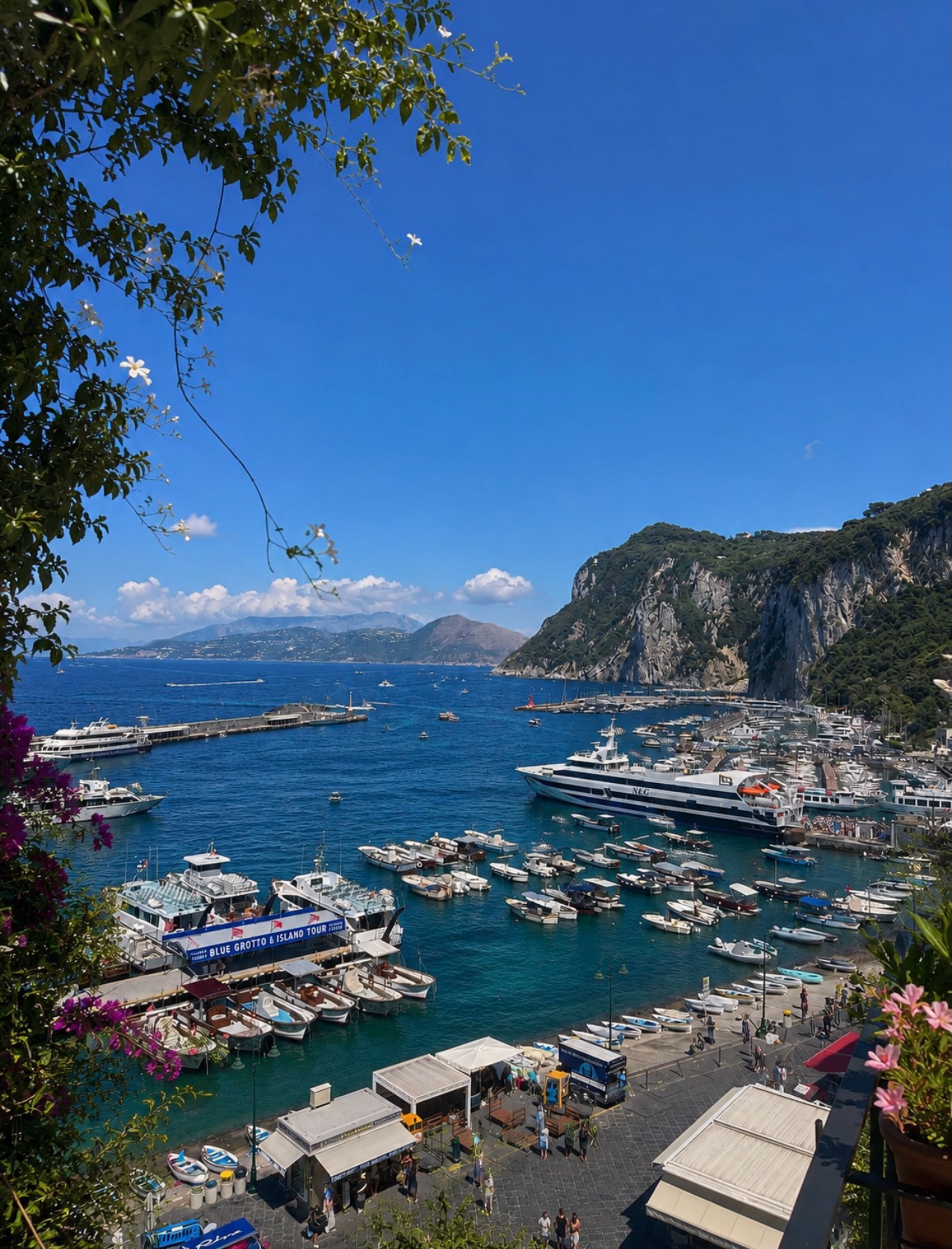 Relais Maresca — vista mare da Capri